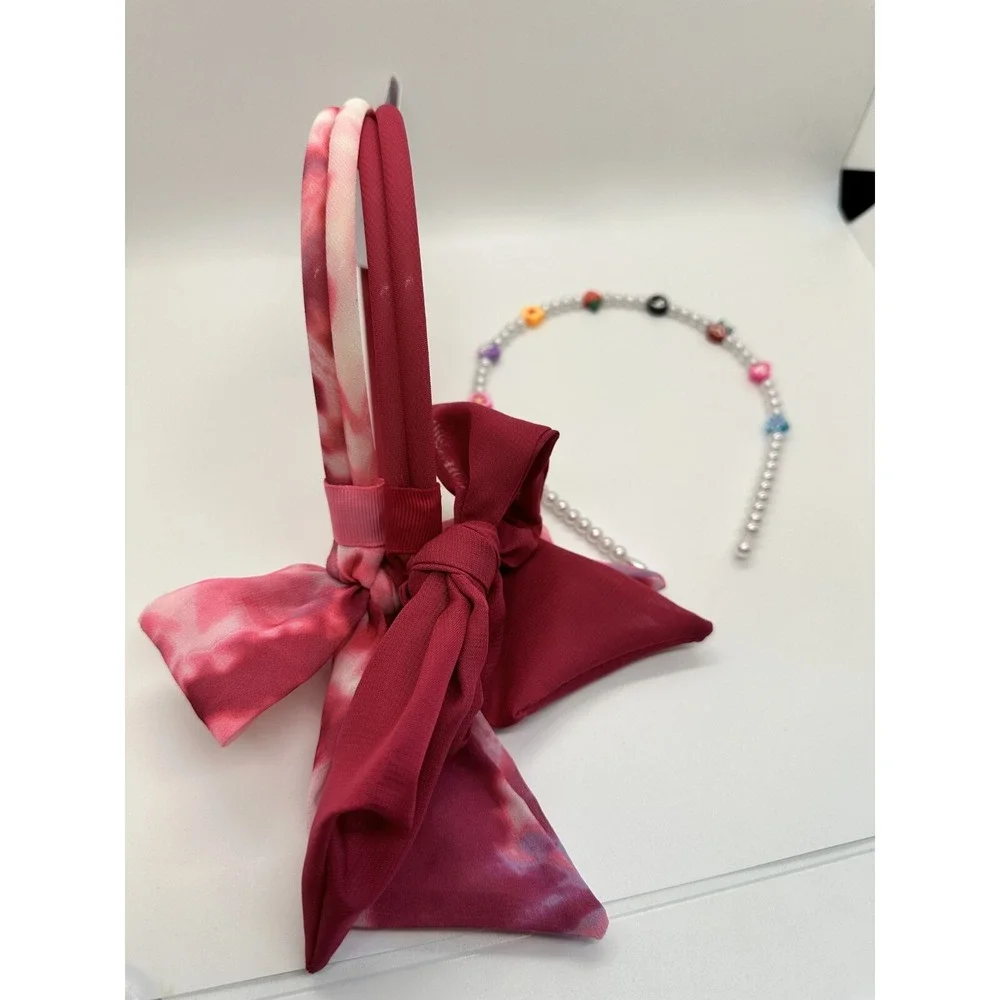 The Children's Place Girl's‎ Bow And Headband Multicolor Party Festive NEW